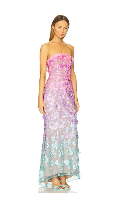 Elliatt Bella Gown In Pink,lavender