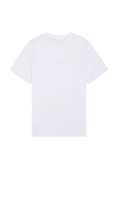 Calvin Klein Acid Wash 20s Cotton Tee In White