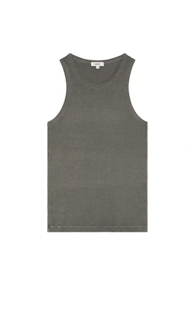 Agolde Viggo Tank In Pewter
