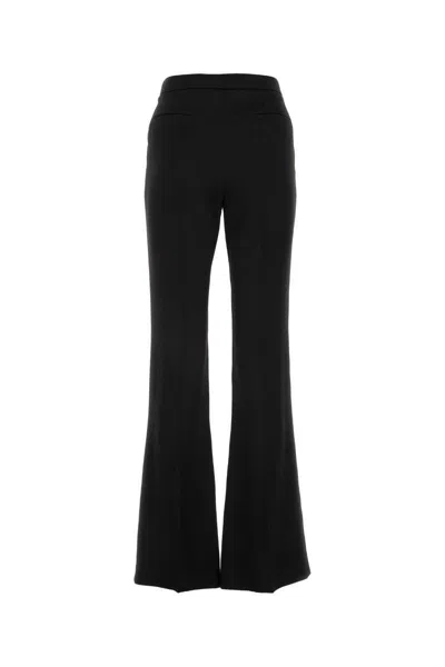 Givenchy Black Satin Pant In Black