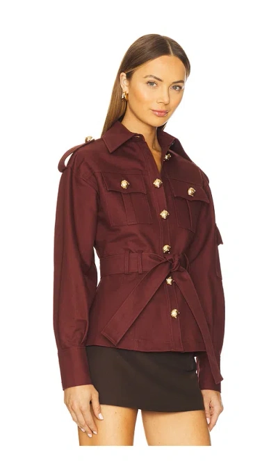 Giuseppe Di Morabito Button Up Shirt In Wine,burgundy