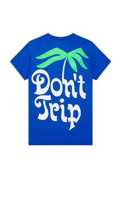 Free And Easy Shady Tee In Blue