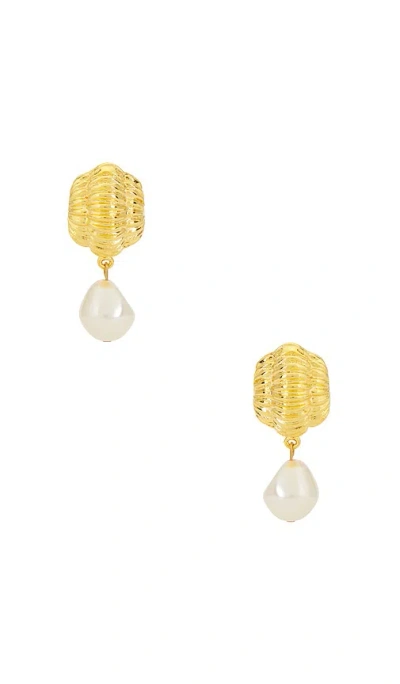 Jennifer Behr Asha Earrings In Ivory