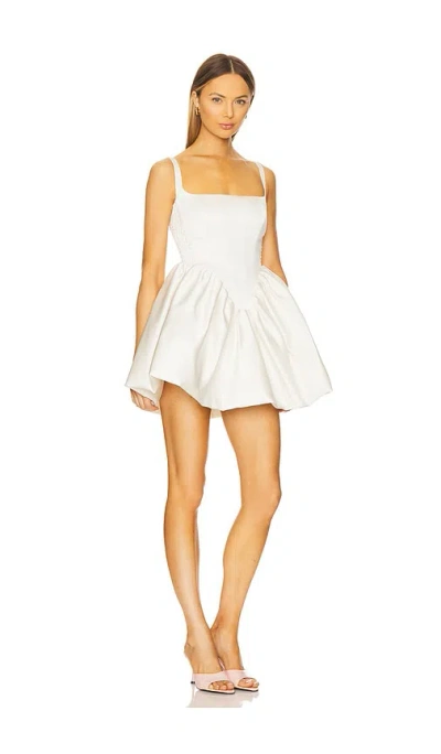 Marianna Senchina First Date Mini Dress In Ivory