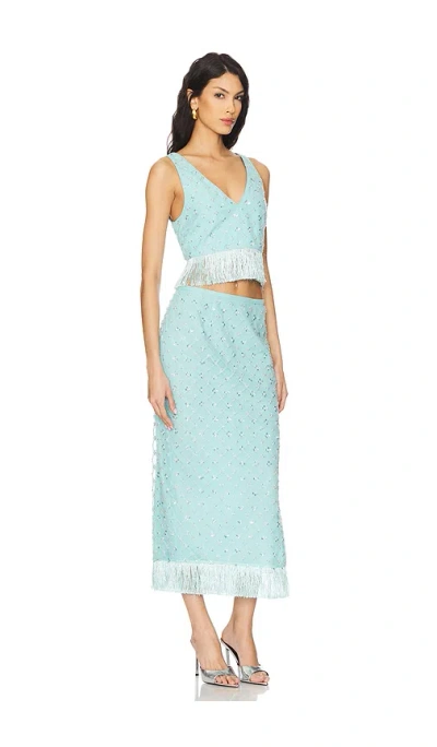 Saylor Randall Dress In Baby Blue