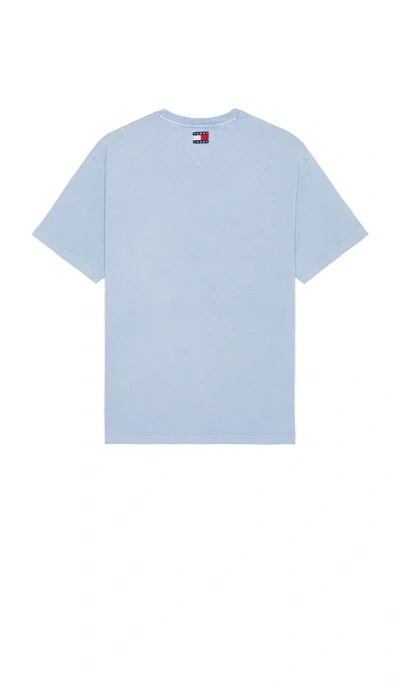 Tommy Jeans Best Varsity Tee In Baby Blue