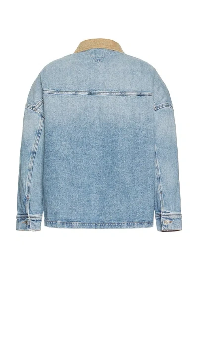 Tommy Jeans Relaxed Chore Jacket In Blue