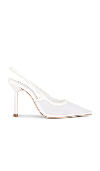 Tony Bianco Glide Slingback Pump In White