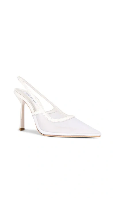 Tony Bianco Glide Slingback Pump In White