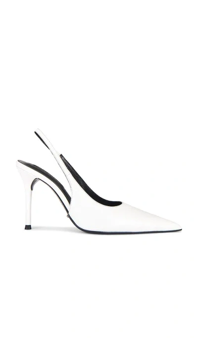 Tony Bianco Ivy Slingback Pump In White