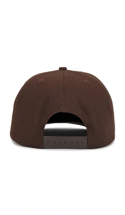 Quiet Golf Invitational 5 Panel Hat In Brown