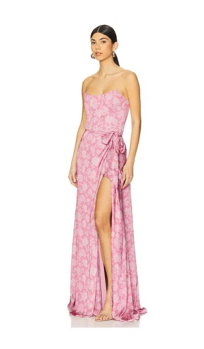 V. Chapman Cecilia Dress In Pink