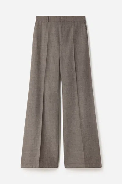 Filippa K Wool Blend Flare Trousers In Beige