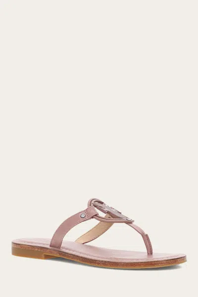 The Frye Company Frye Taylor Logo Sandal Sandals In Woodrose