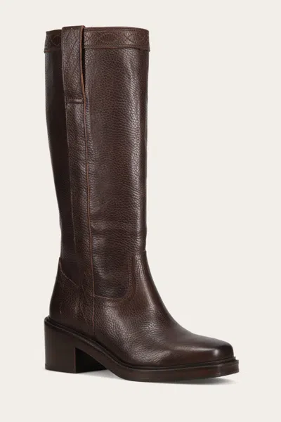 The Frye Company Frye Kate Pull On Tall Boots In Dark Brown
