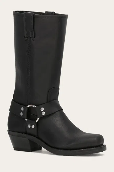 The Frye Company Frye Harness 12r Womens In Black