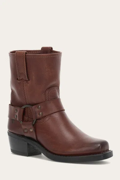 The Frye Company Frye Harness 8r Womens In Cognac