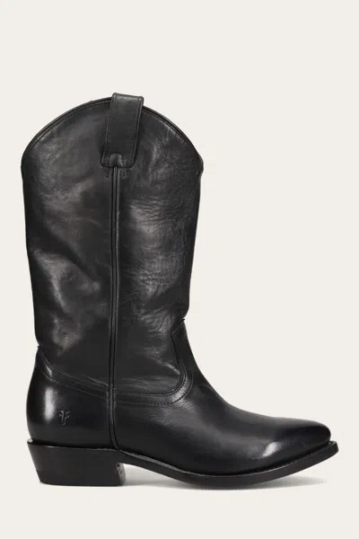 The Frye Company Frye Billy Pull On Tall Boots In Black
