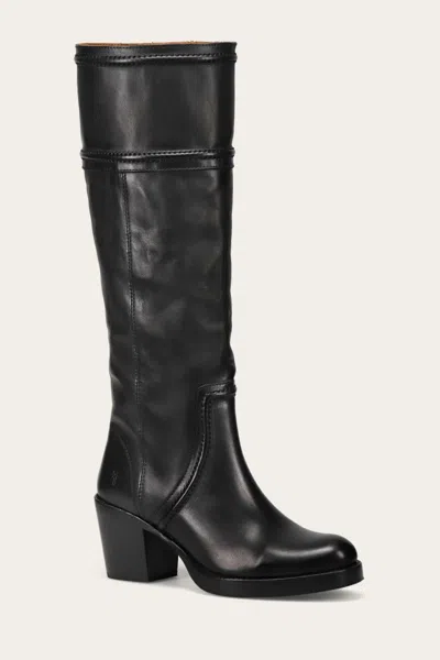 The Frye Company Frye Jean Tall Pull On Tall Boots In Black