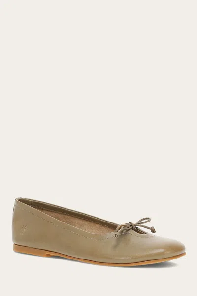 The Frye Company Frye Emma Ballet Flats In Eucalyptus