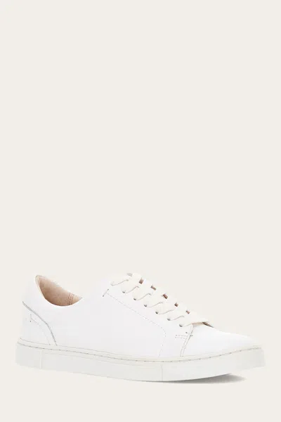 The Frye Company Frye Ivy Low Lace Sneaker In White