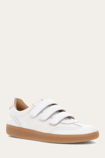 The Frye Company Frye Milly 3 Strap Sneaker In White