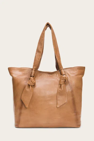 The Frye Company Frye Nora Knotted Tote In Beige