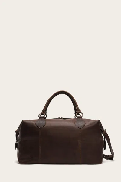 The Frye Company Frye Logan Overnight In Dark Brown