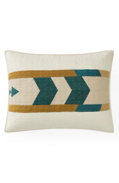 Pendleton Trail Star Quilt Set, Full/queen In Birch Multi