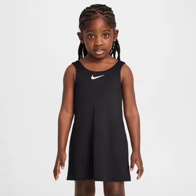 Nike Dri-fit One Toddler Sport Dress In Black