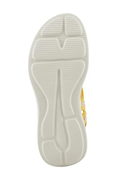Flexus By Spring Step Springall Slingback Platform Sandal In Yellow