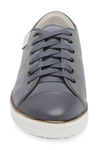 Frankie4 Nat Iii Cap Toe Sneaker In Denim Suede