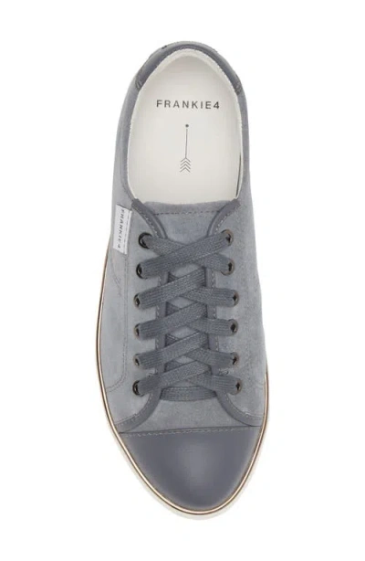 Frankie4 Nat Iii Cap Toe Sneaker In Denim Suede