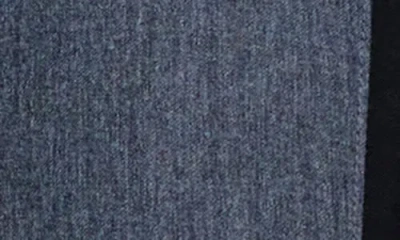 Smythe Tuxedo Stripe Bootcut Pants In Charcoal With Black