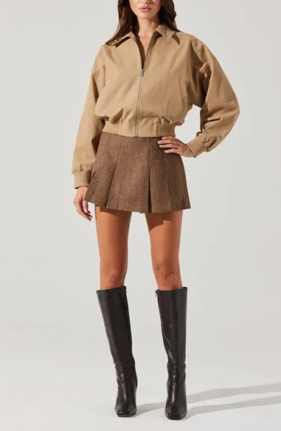 Astr The Label Bomber Jacket In Sandstorm