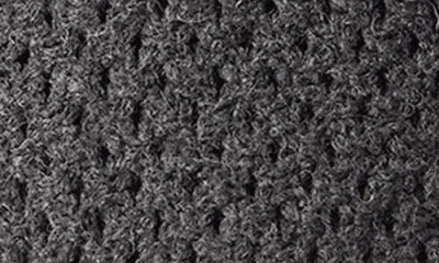 Eileen Fisher Open Stitch Alpaca Crewneck Sweater In Charcoal