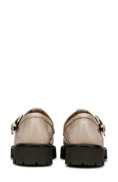 G.h.bass Weejuns® Mary Jane Moc Toe Lug Sole Loafer In Beige Patent