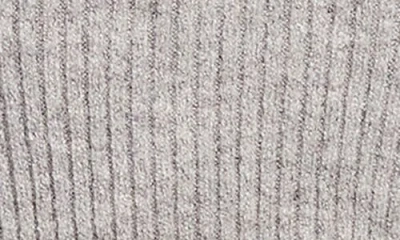 Karen Kane Wide Ribbed Crewneck Sweater In Gray In Gray