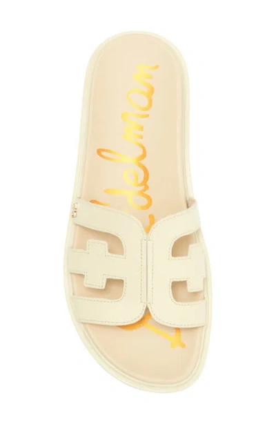 Sam Edelman Valeri Platform Slide Sandal In Modern Ivory