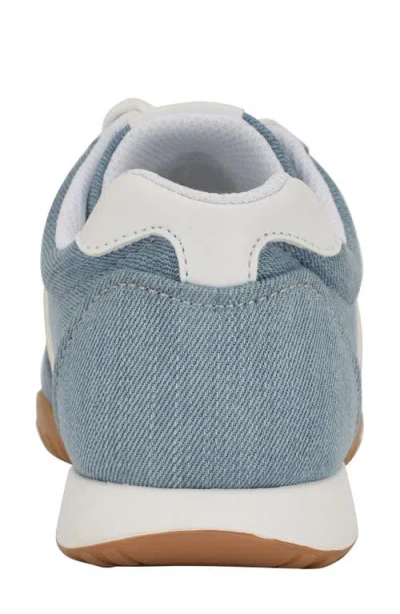 Calvin Klein Women's Women's Harlian Sneaker In Medium Blue Denim