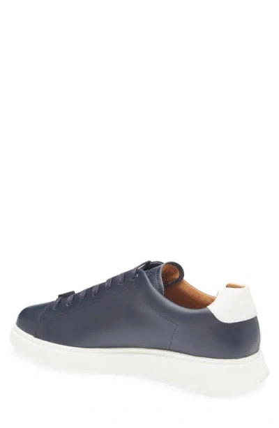 Hugo Boss Boss Bulton Runn Sneaker In Dark Blue