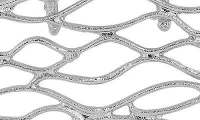 Sphera Milano Fish Drop Earrings In Silver