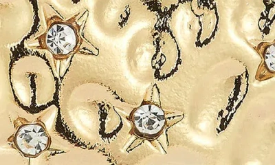 Sphera Milano Heart Drop Earrings In Gold