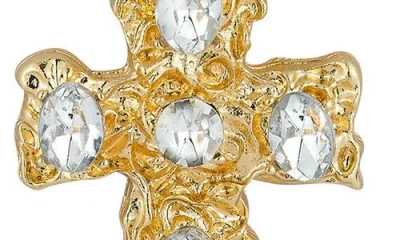 Sphera Milano Cross Pendant Necklace In Gold