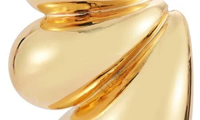 Sphera Milano Statement Stud Earrings In Gold