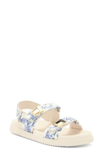 Steve Madden Marnie Slingback Sandal In Blue Multi