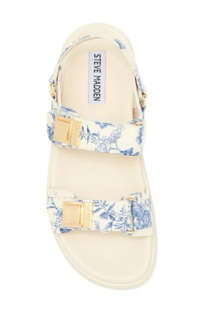 Steve Madden Marnie Slingback Sandal In Blue Multi