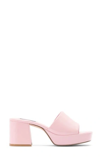Steve Madden Troyye Platform Sandal In Pink