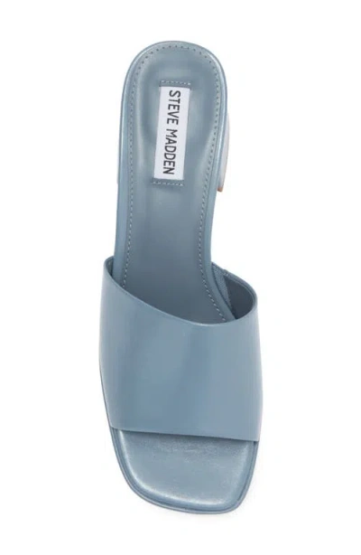 Steve Madden Troyye Platform Sandal In Blue