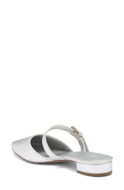Bruno Magli Pia Pointed Toe Mule In Silver